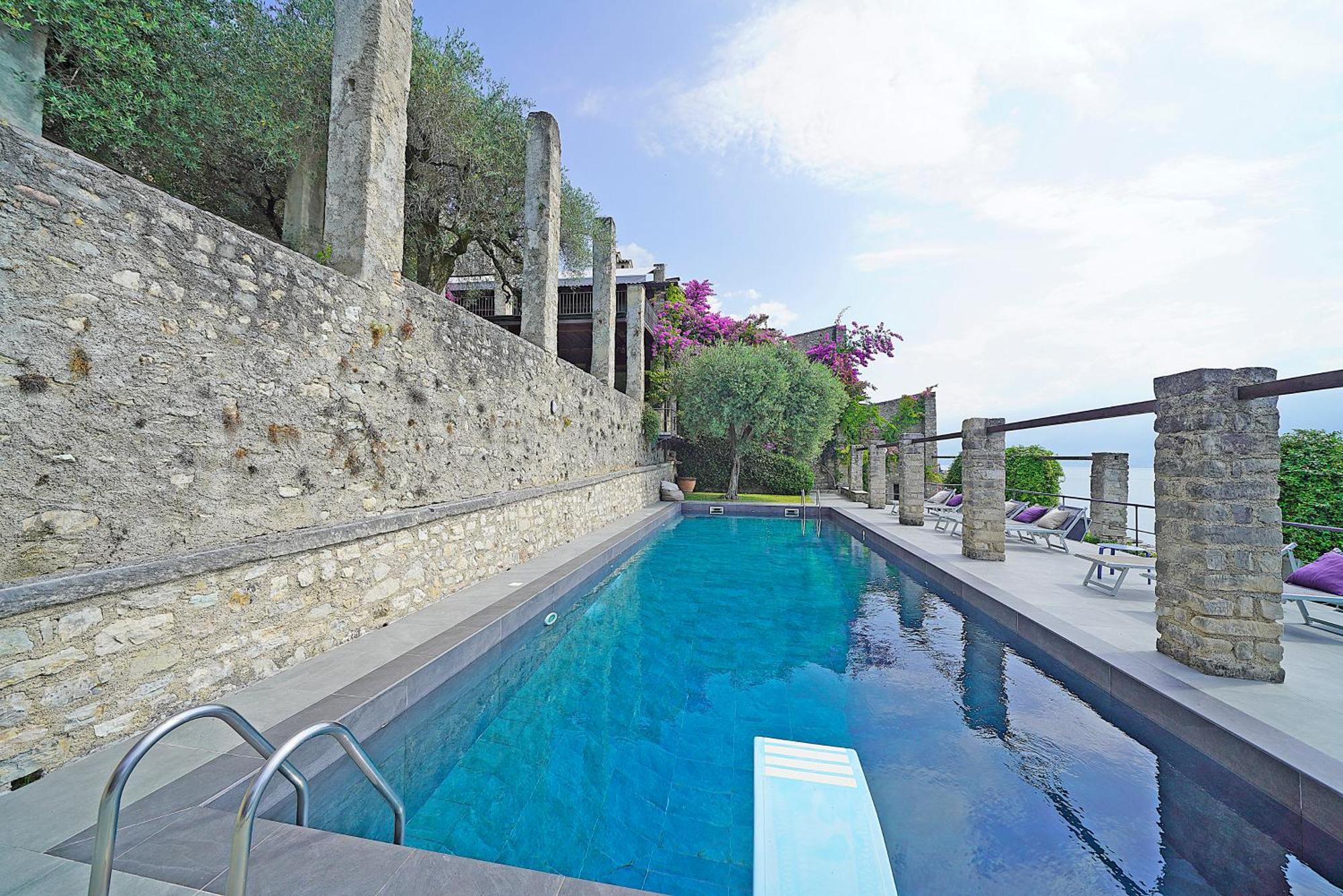 Villa Rachele: Stunning Luxury Villa In Centre Gargnano With Private Pool And Breathtaking Views Ngoại thất bức ảnh
