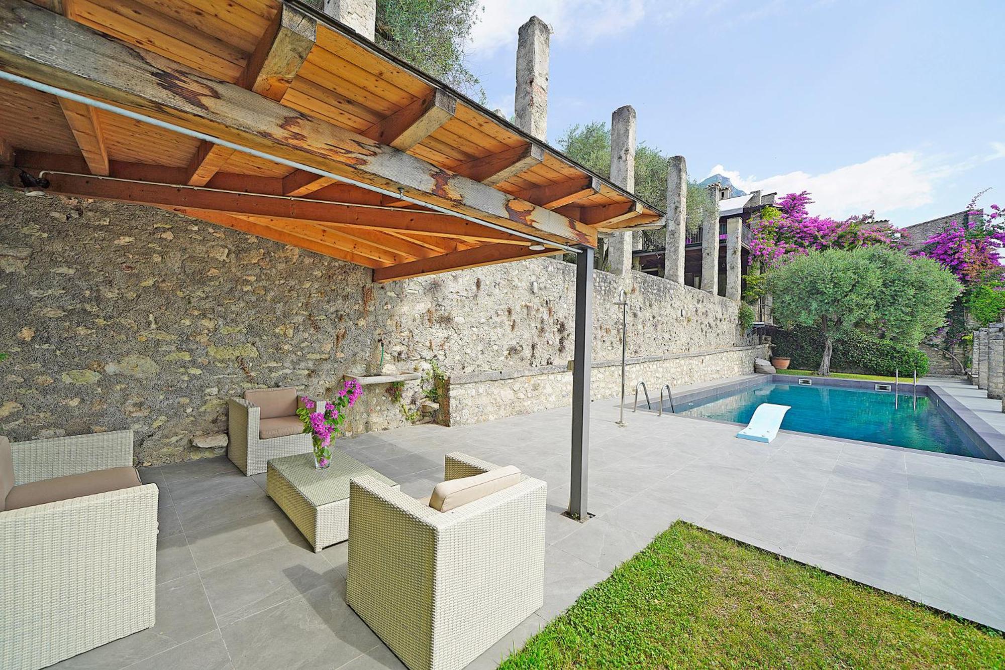 Villa Rachele: Stunning Luxury Villa In Centre Gargnano With Private Pool And Breathtaking Views Ngoại thất bức ảnh