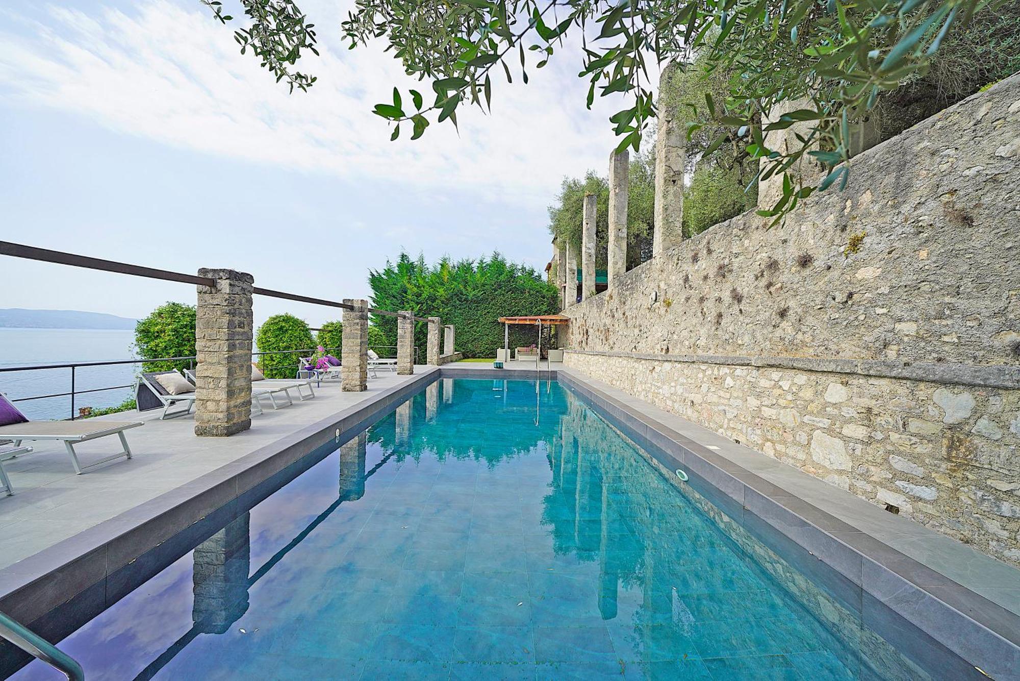 Villa Rachele: Stunning Luxury Villa In Centre Gargnano With Private Pool And Breathtaking Views Ngoại thất bức ảnh