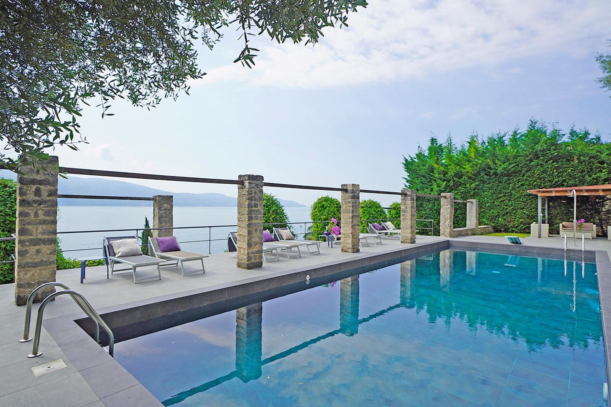 Villa Rachele: Stunning Luxury Villa In Centre Gargnano With Private Pool And Breathtaking Views Ngoại thất bức ảnh