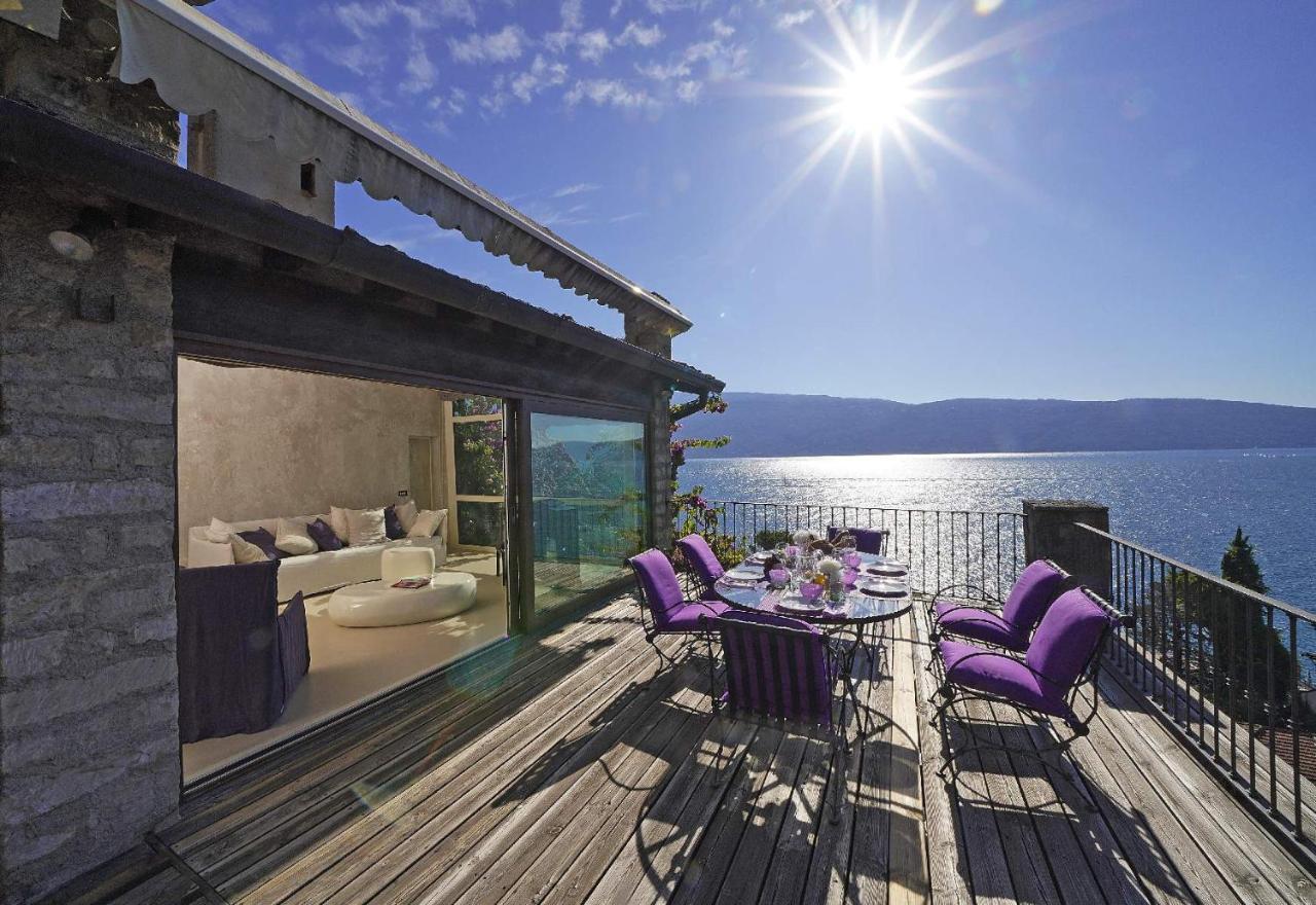 Villa Rachele: Stunning Luxury Villa In Centre Gargnano With Private Pool And Breathtaking Views Ngoại thất bức ảnh